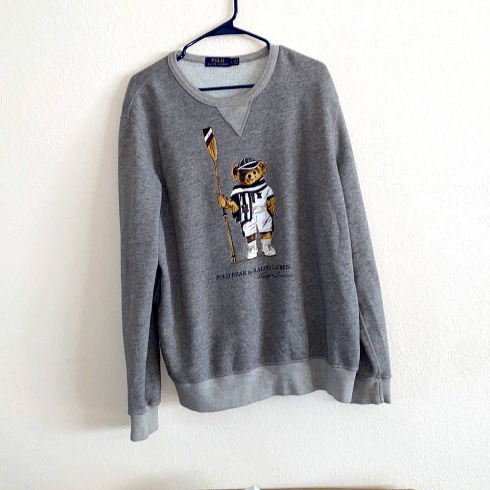 Mens Polo Sweatshirt